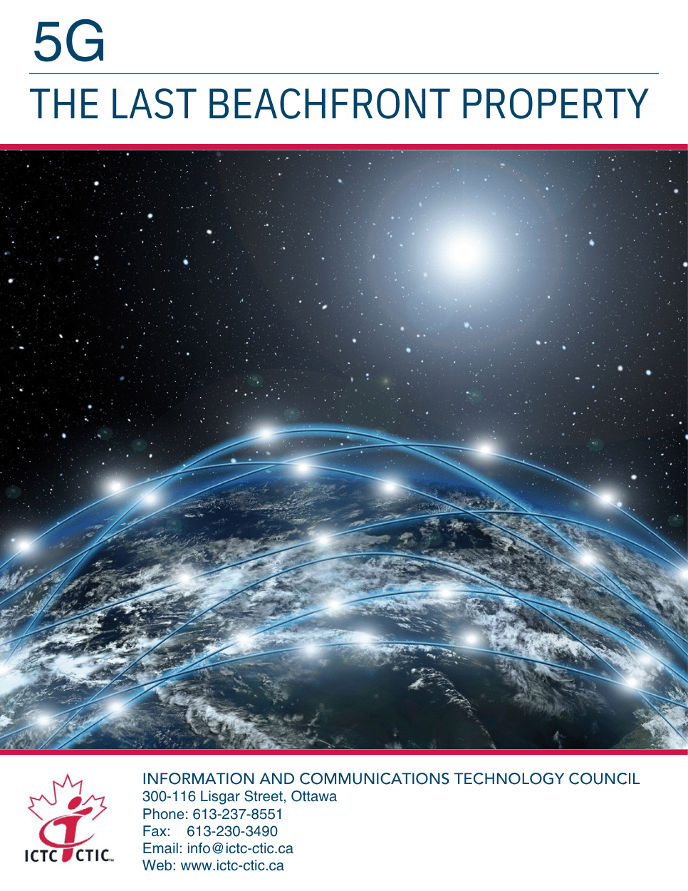 Report Cover: 5th-generation mobile the last beachfront property