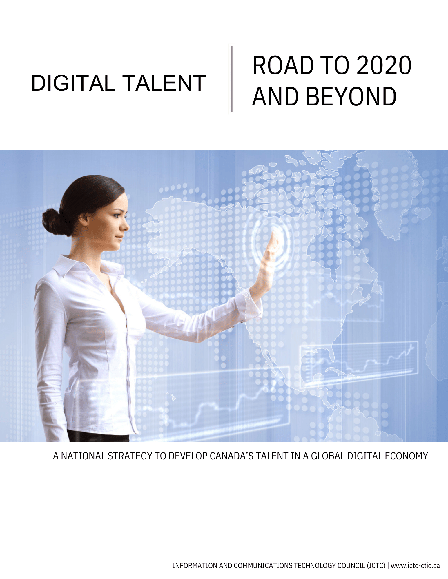 Digital Talent Road to 2020 and Beyond report cover