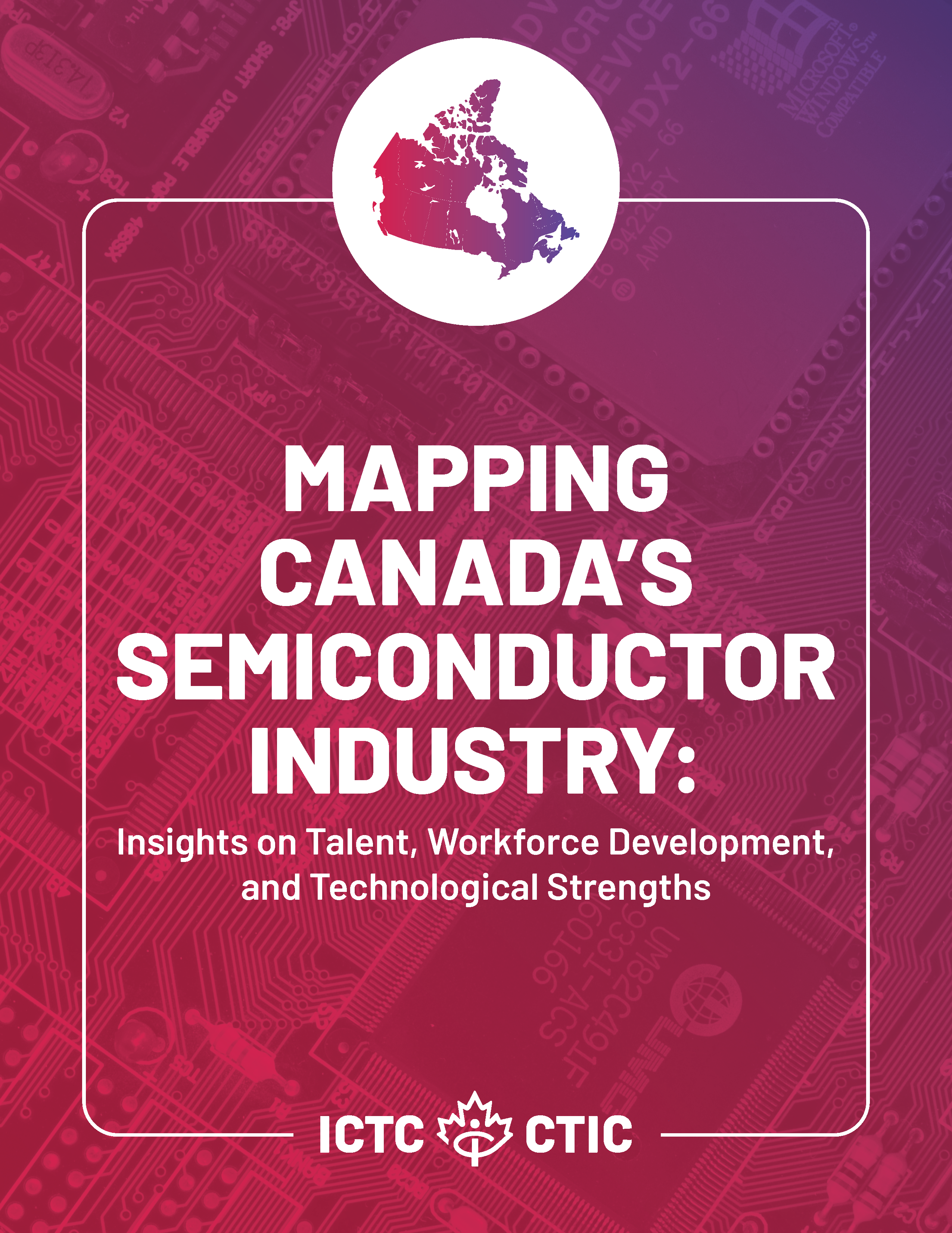 Mapping Canada's Semiconductor Industry report cover.