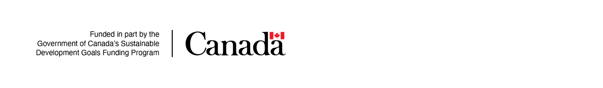 Funded in part by the Government of Canada’s Sustainable Development Goals Funding Program.