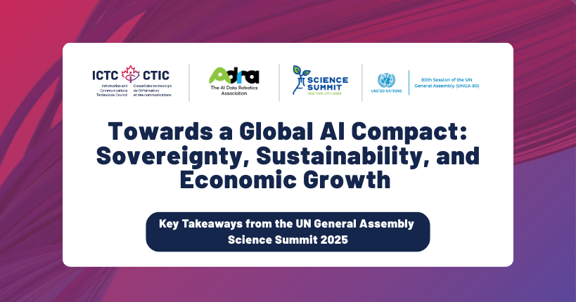 UNGA Session - Insights from the UN Science Summit 2025