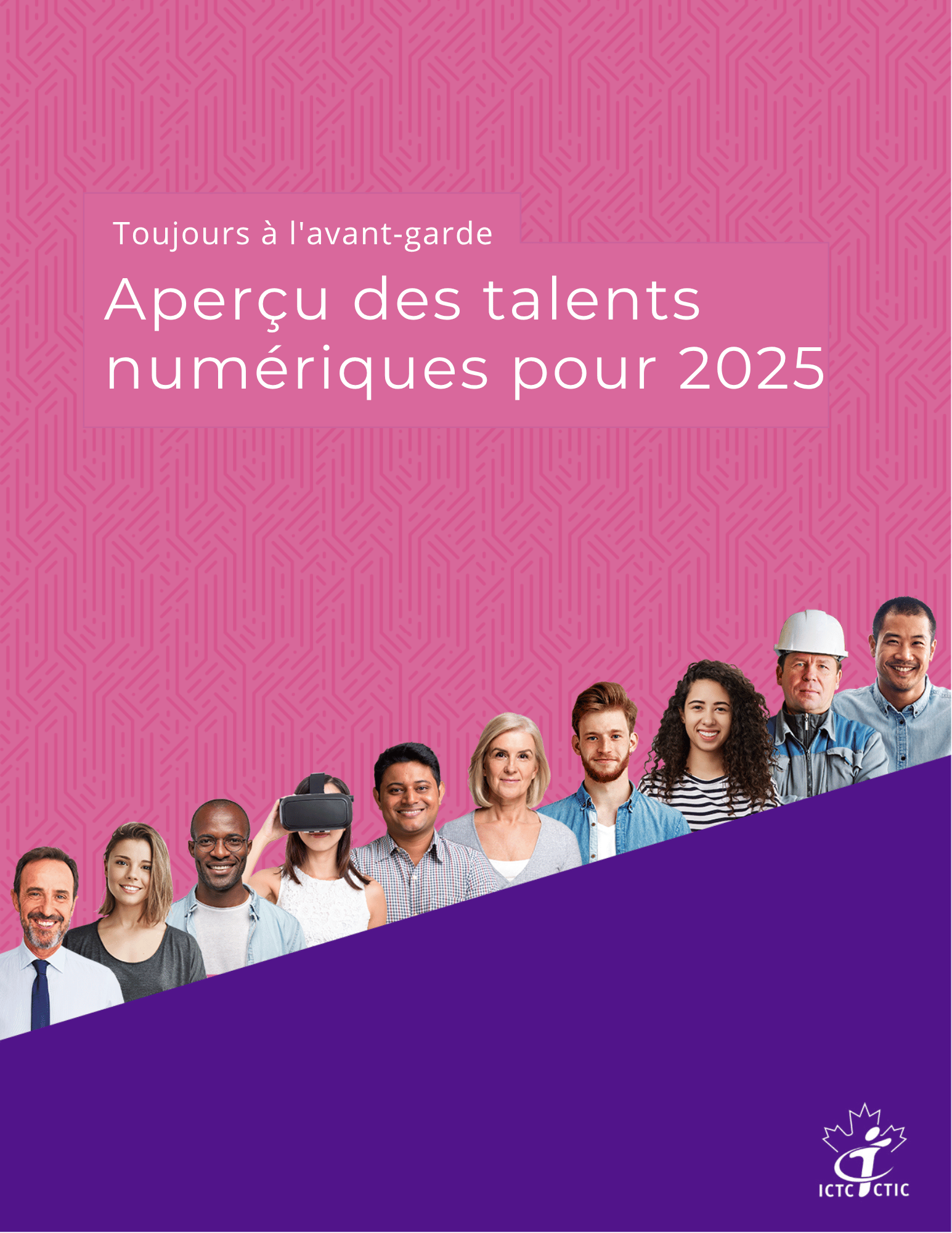 Couverture du rapport : apercu des talents numeriques pour 2025