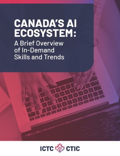 Cover of Canada's AI Ecosystem report.
