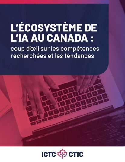 Coverture du rapport L’écosystème de l’IA au Canada.