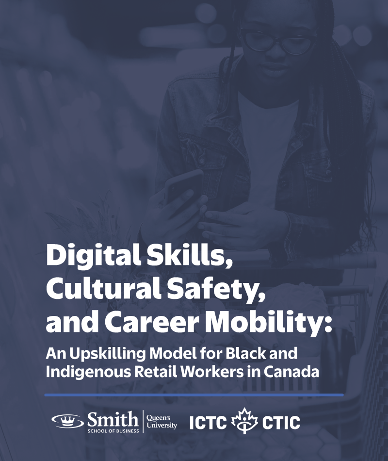 Digital Skills, Cultural Safety, and Career Mobility report cover.