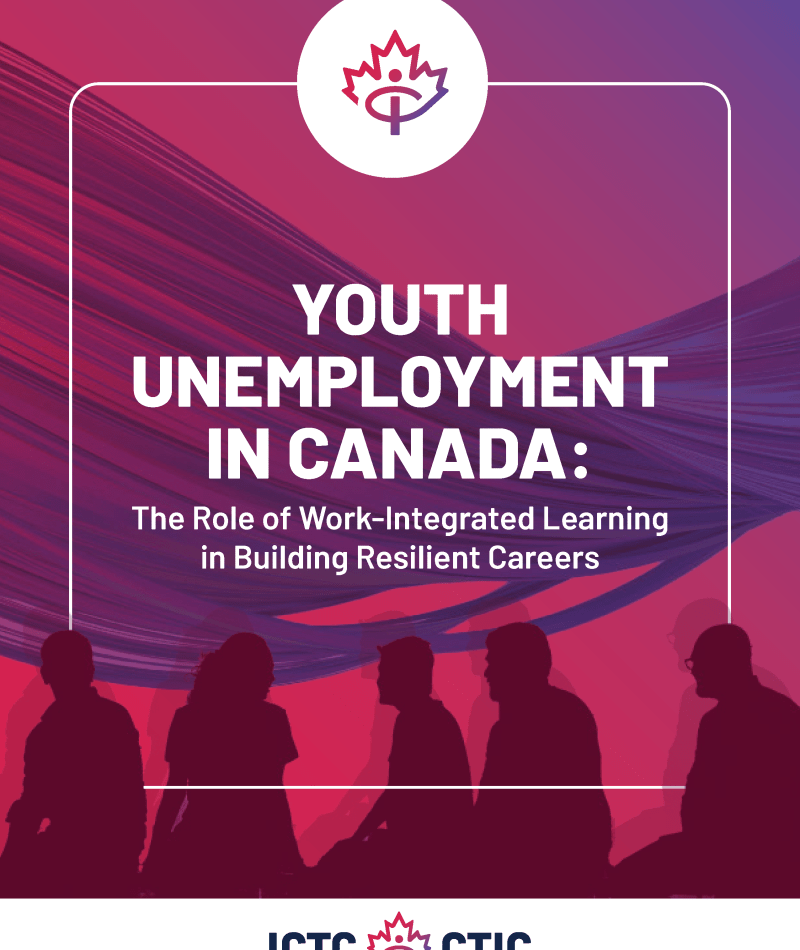 Youth Unemployment in Canada report cover.